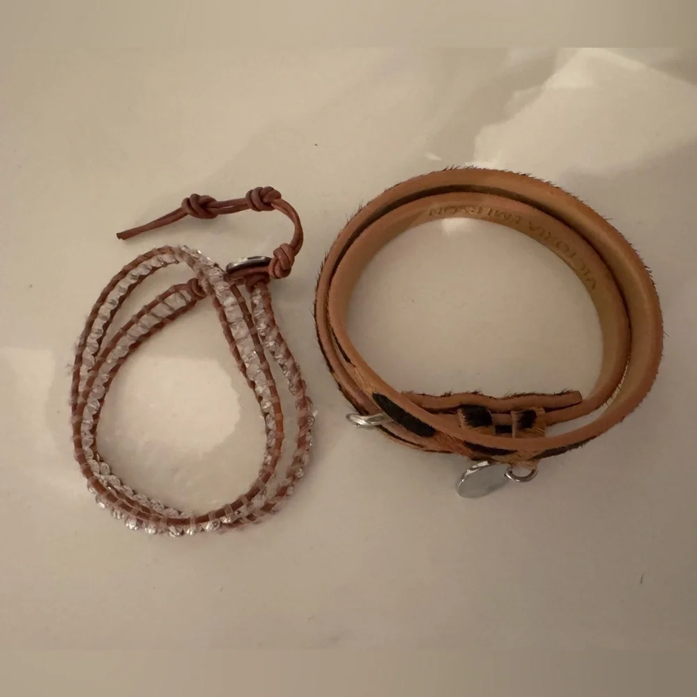 Victoria Emerson Animal Print and Beaded Bracelet Set - Picture 8 of 8